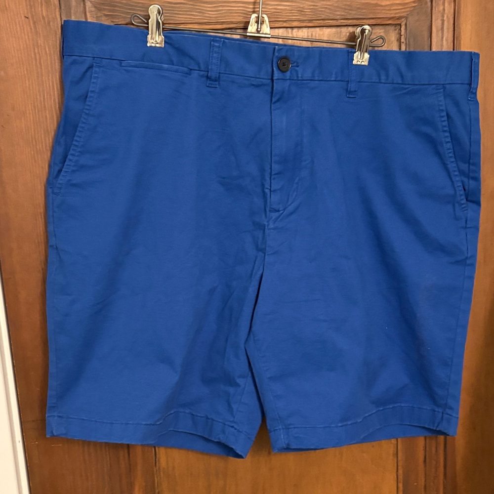 Men's Classic Blue Cotton Shorts
